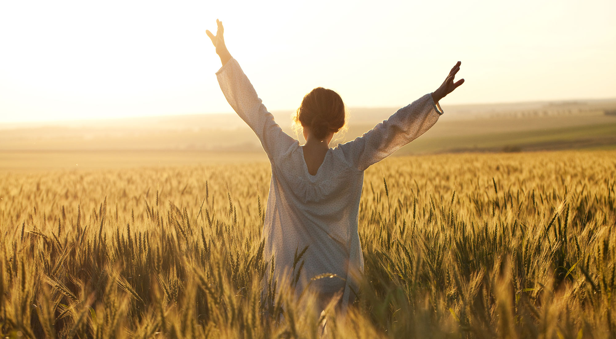 Photos of Women in a wheat field for Redefine U, Divorce Resources